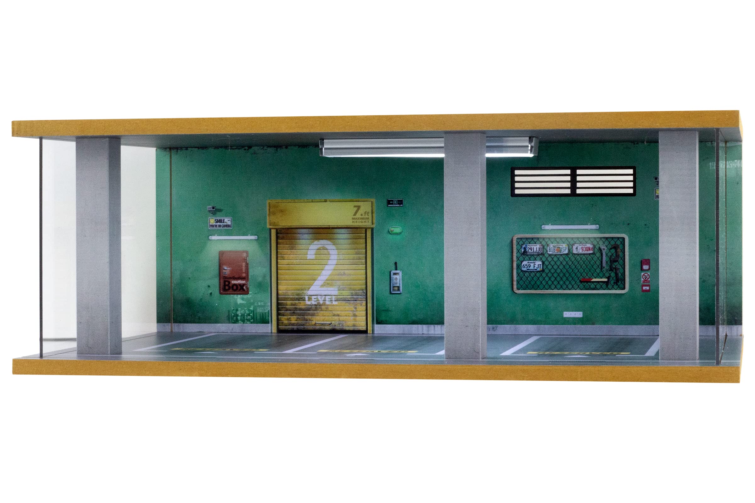 Amazon.com: 1/24 Scale Die-cast Car Diorama Display Case with